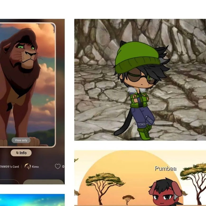 chat with ai character: Gacha life 