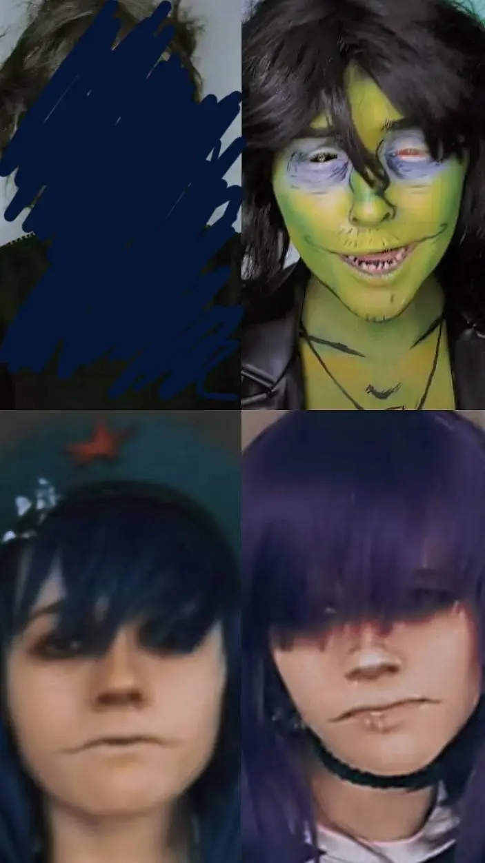 ai character: 2D Gorzilla background