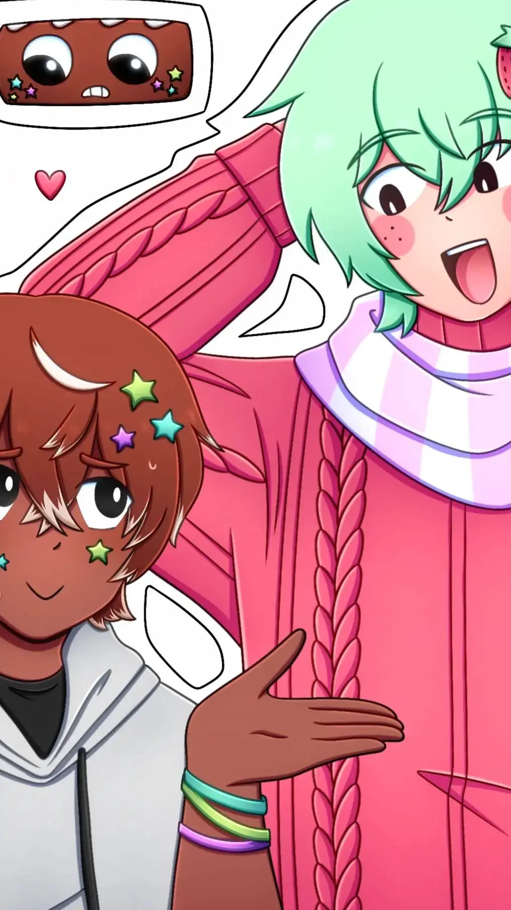 ai character: DW BUT YOUR NEW background