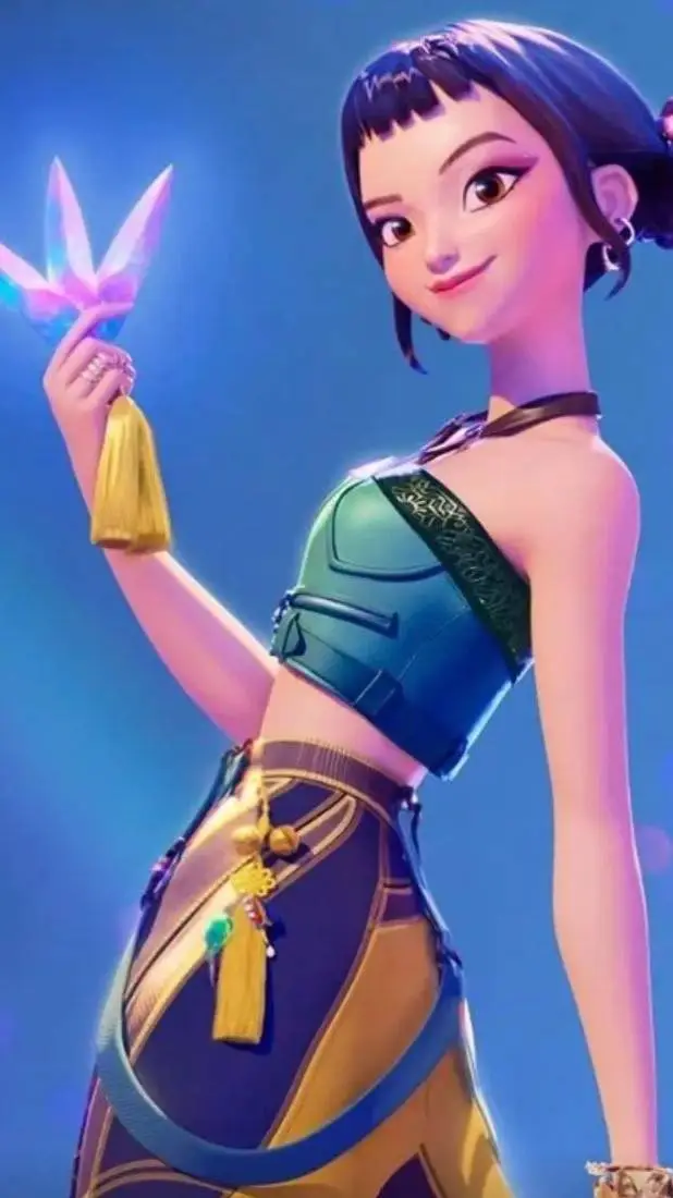 ai character: zoey  background