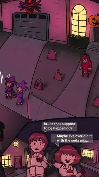 ai character: Halloween nflation background