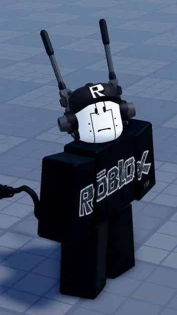 ai character: robot guest background