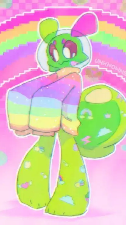 ai character: sploot the alien  background