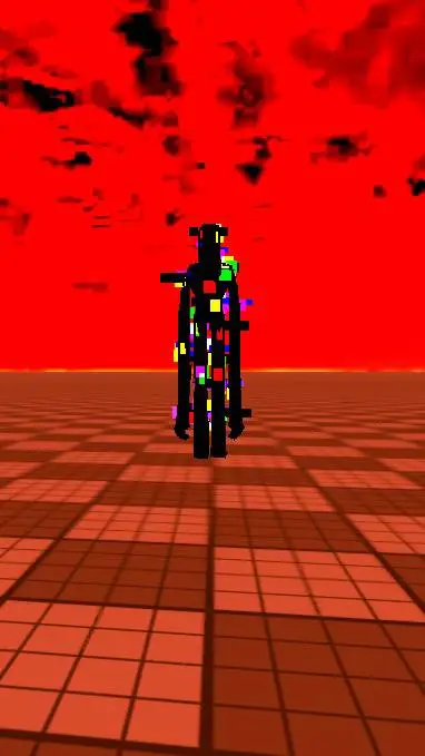 ai character: flowers background