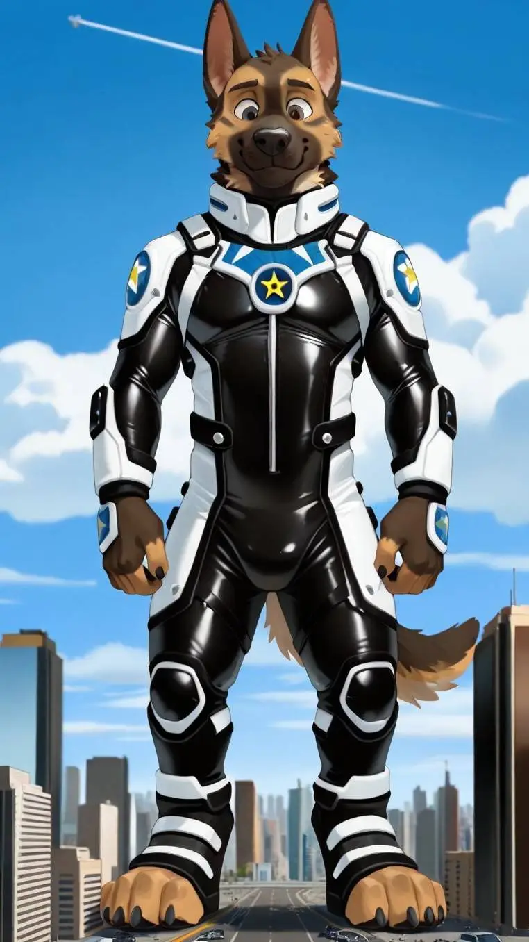 ai character: Max newwolf background