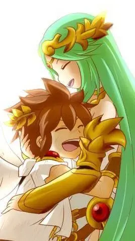 ai character: Palutena background