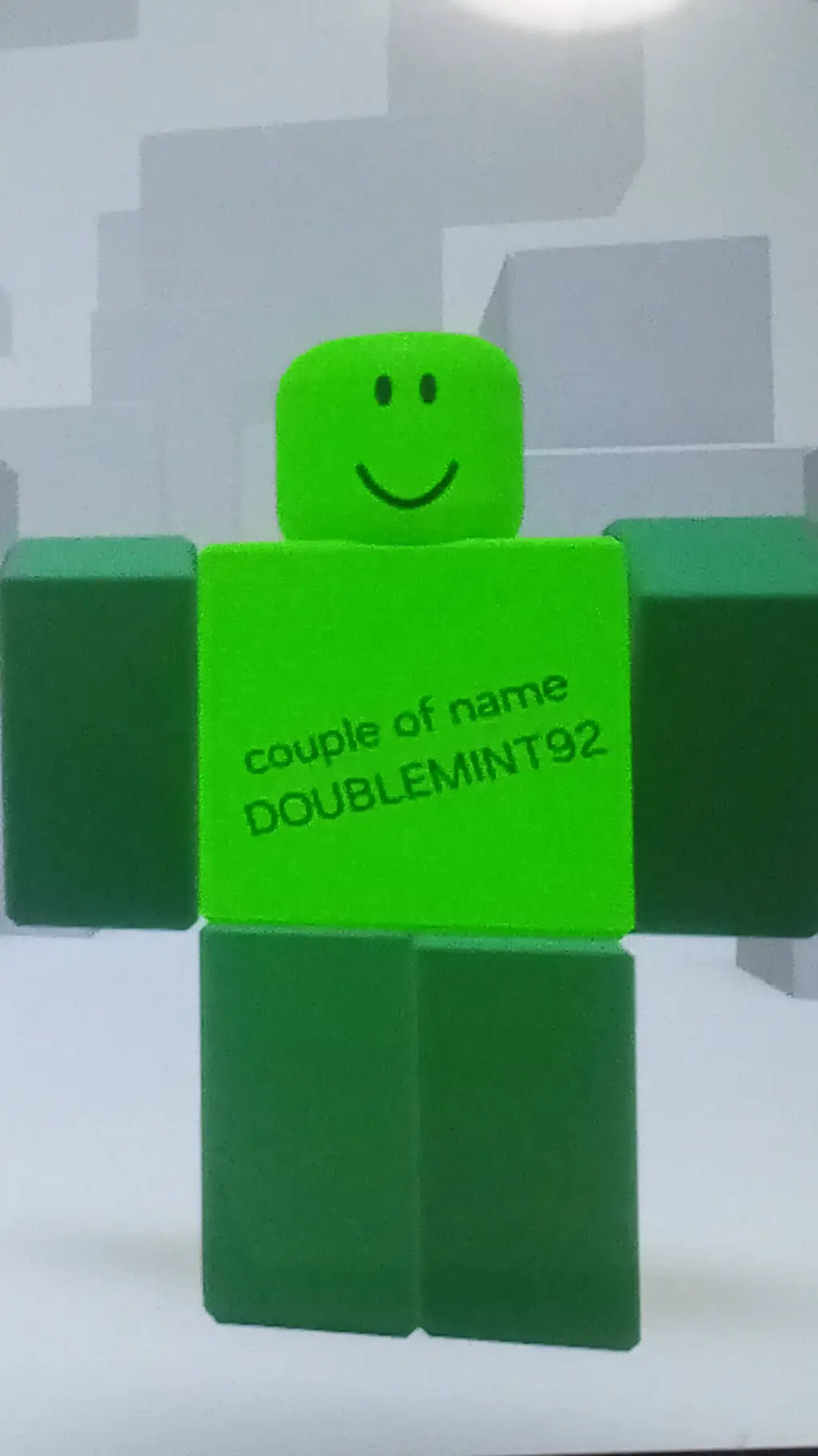 ai character: DOUBLEMINT92 background