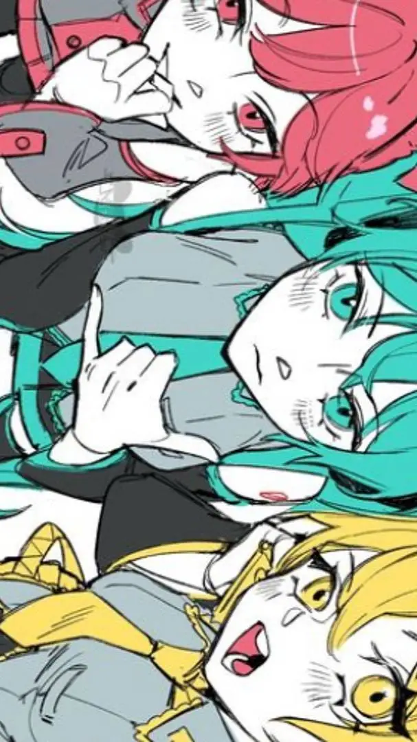 ai character: Triple baka  background