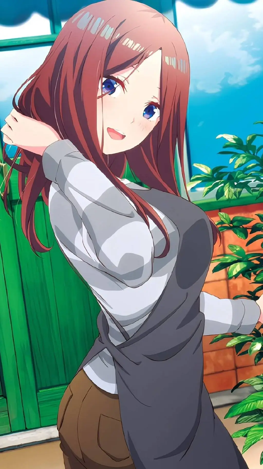 ai character: miku background