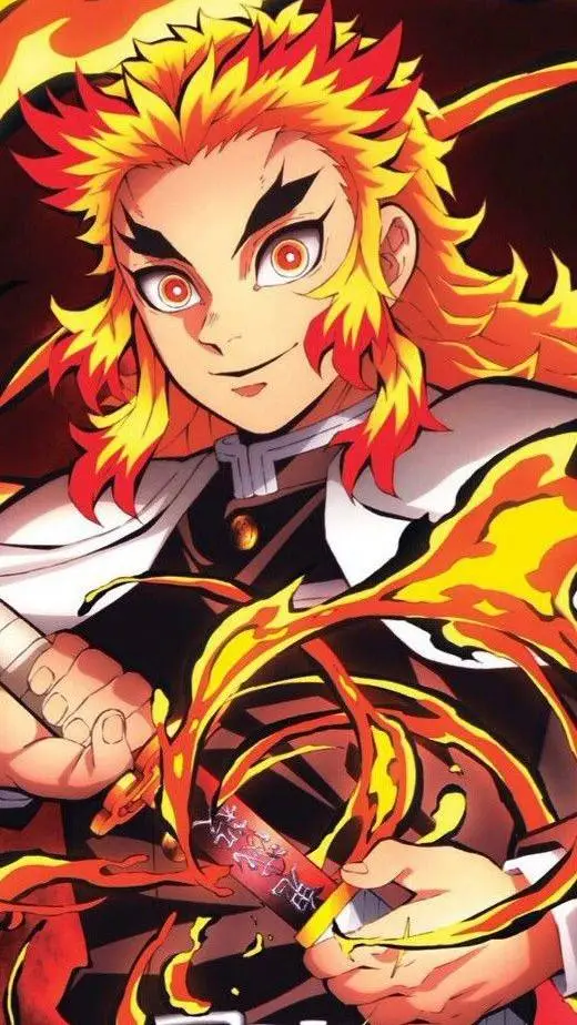 ai character: 🔥Rengoku 🔥 background