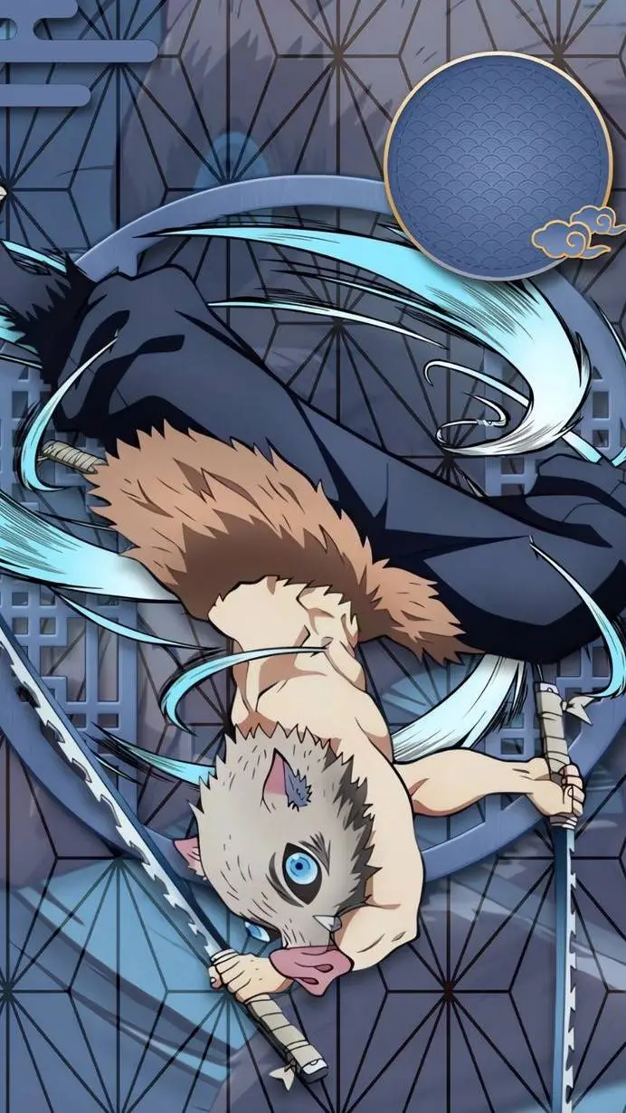 ai character: 🐗 Inosuke 🐗 background