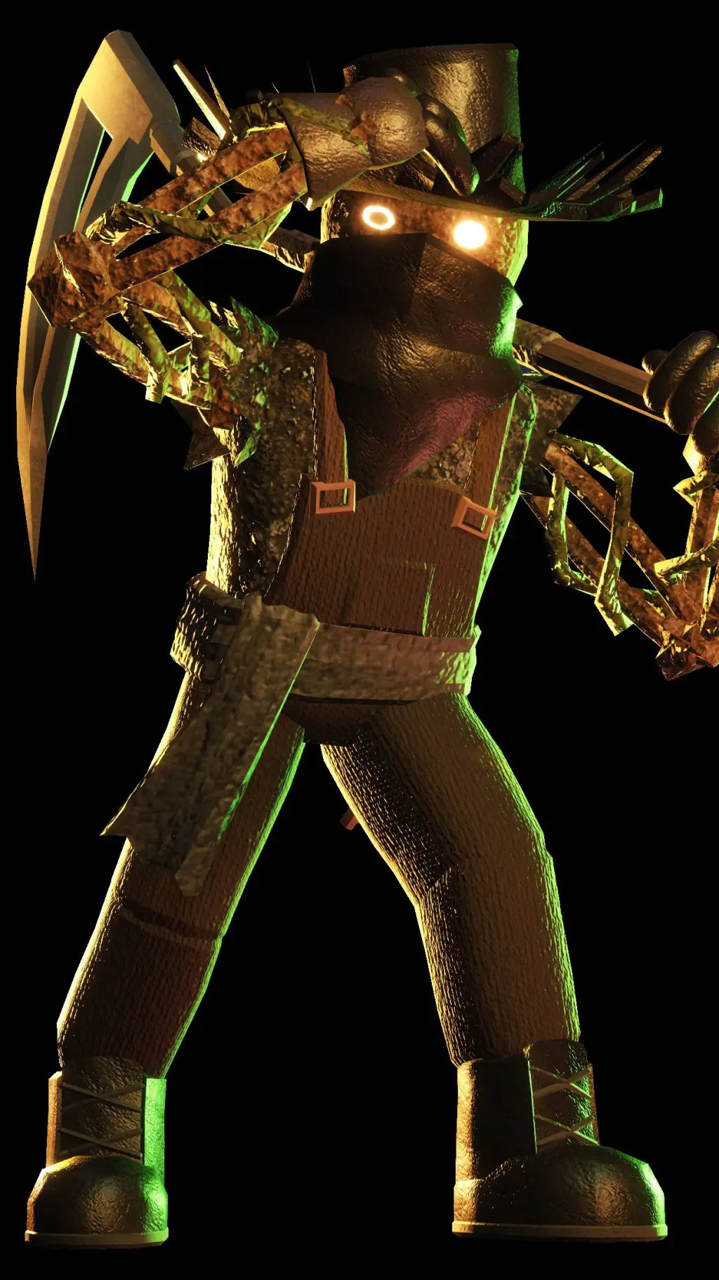 ai character: Groundkeeper background