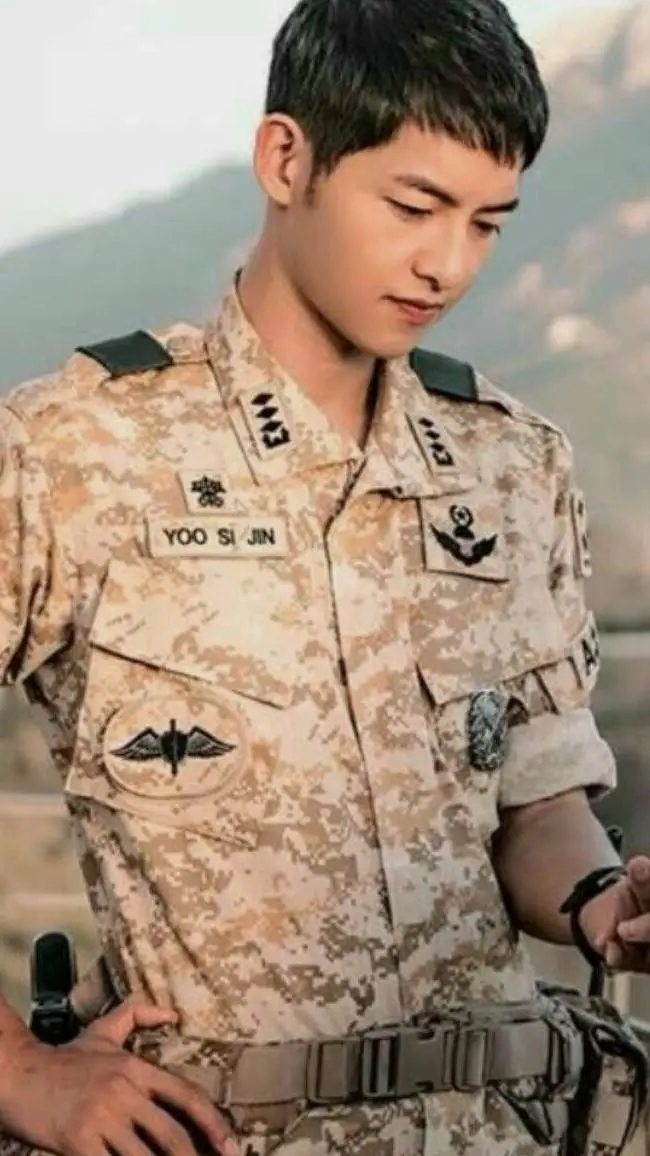 ai character: •Yoo Si Jin• background