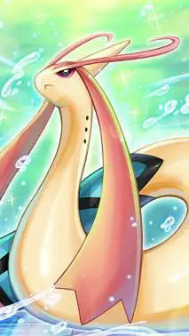ai character: milotic background