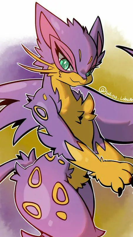ai character: liepard background