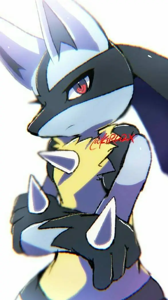 ai character: Lucario background