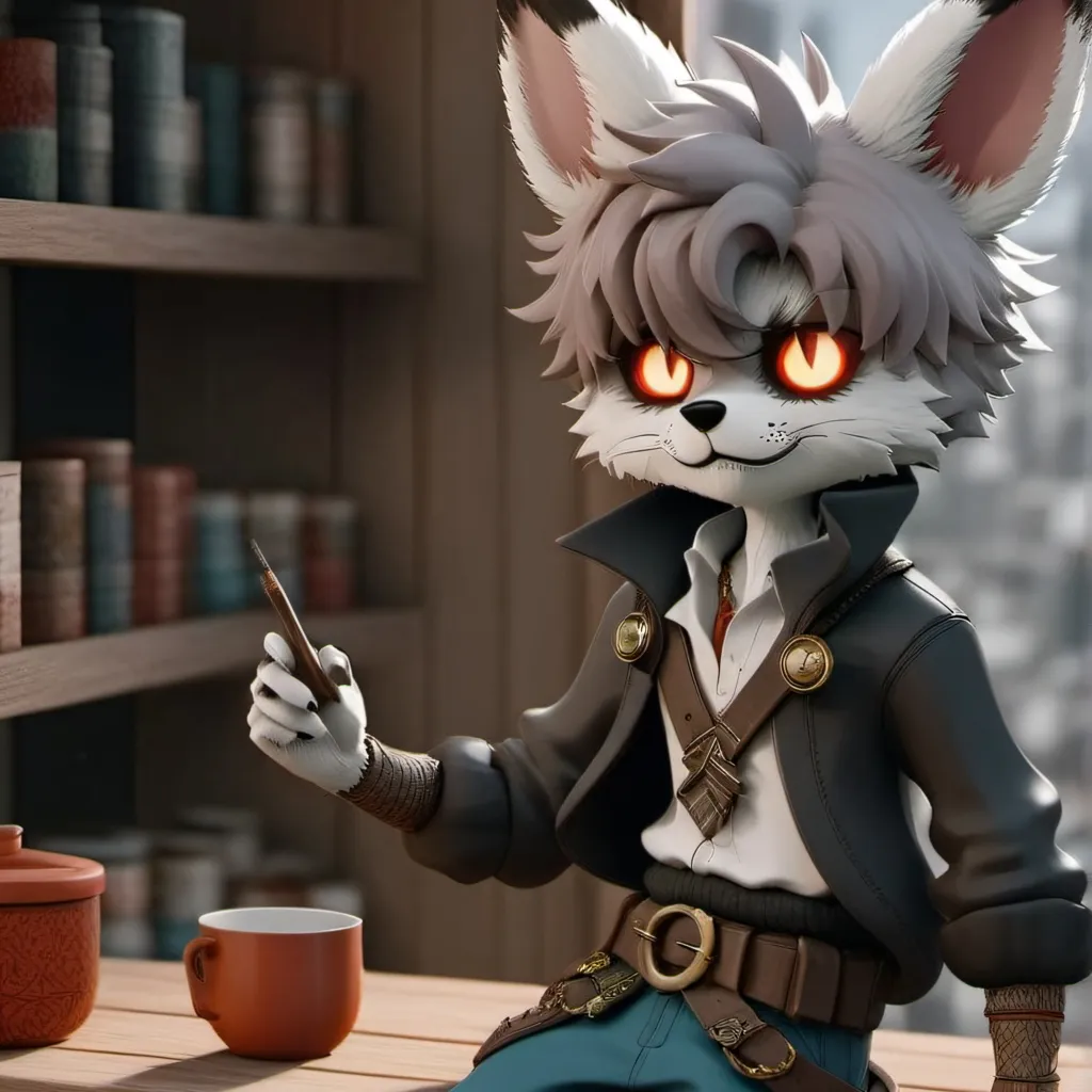 chat with ai character: ojos rojos