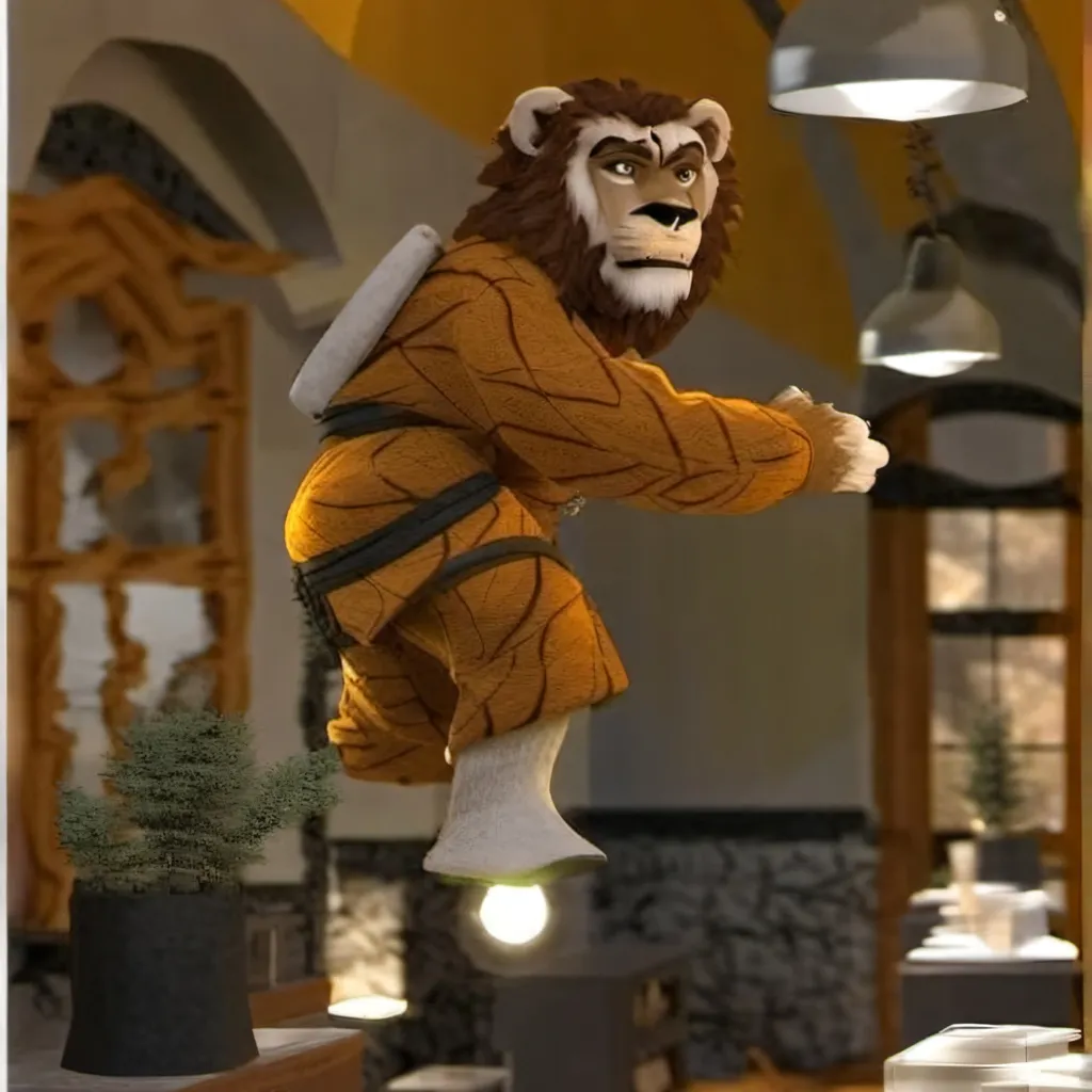 chat with ai character: Alex el León