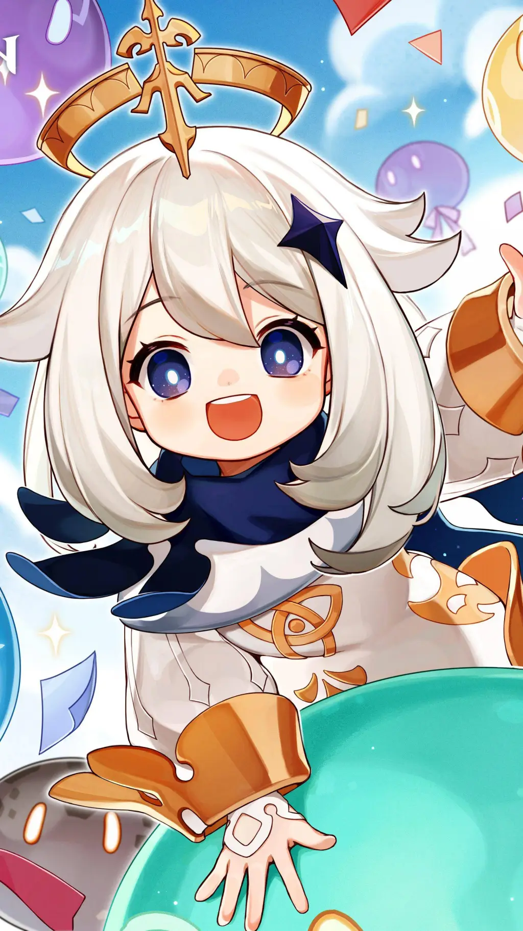 ai character: Paimon background