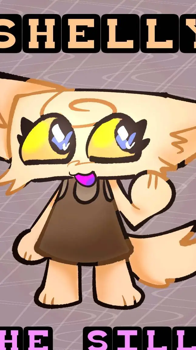 ai character: shelly furry background