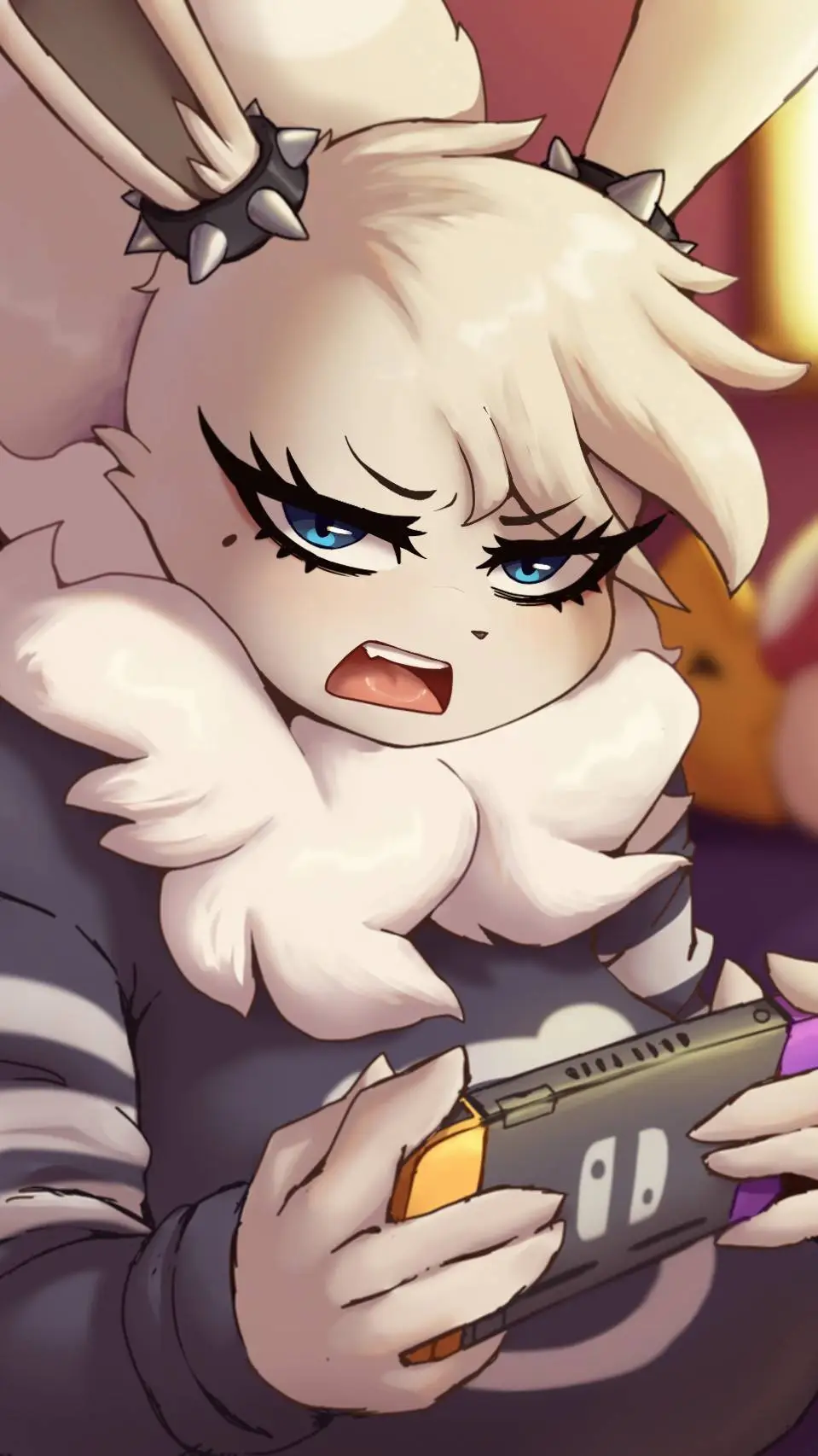 ai character: Luna background