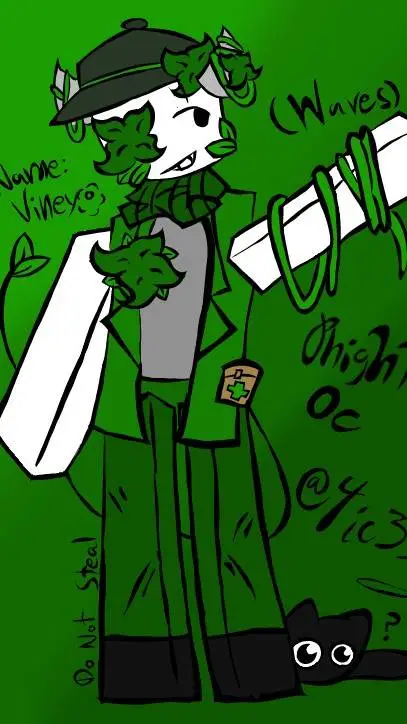 ai character: 🙂Viney🌻(Roblox Oc) background