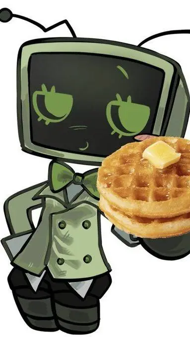 ai character: Vee! background