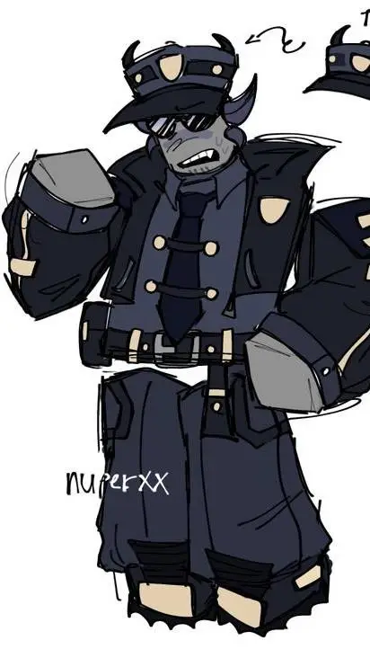 ai character: Sir Officer! background