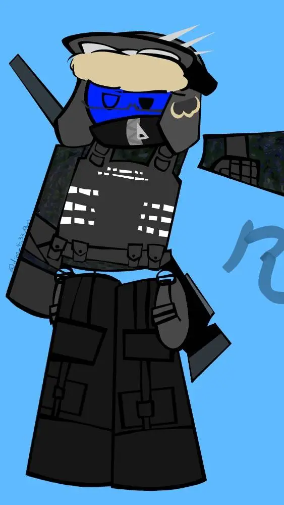ai character: Roby! background