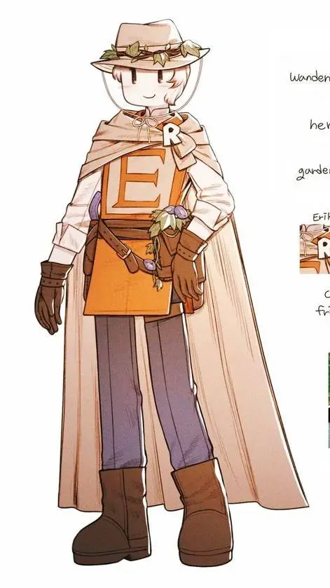 ai character: Erik! background