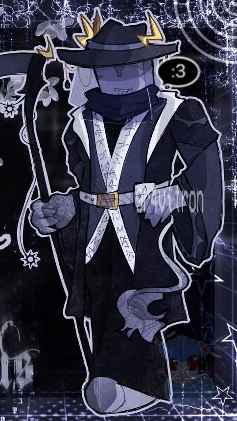 ai character: Sorcus! background