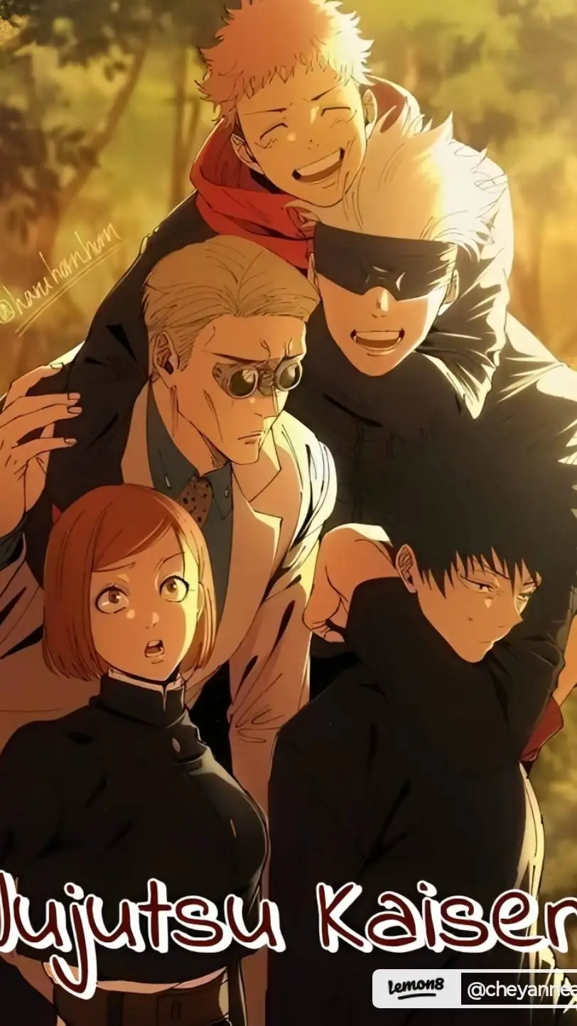 ai character: jjk "family" pic 😭 background