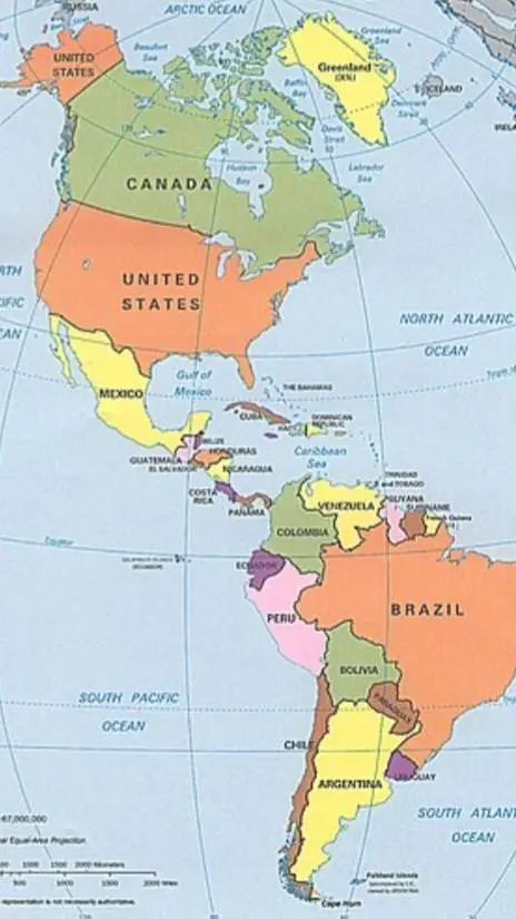 ai character: American continent background