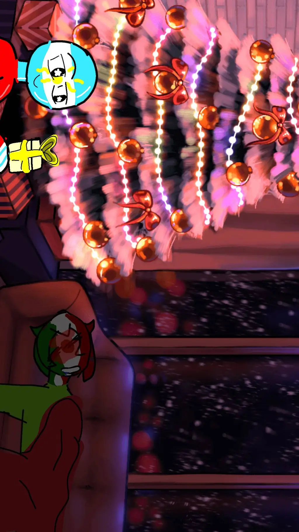 ai character: ★CH~CHRISTMAS~★  background
