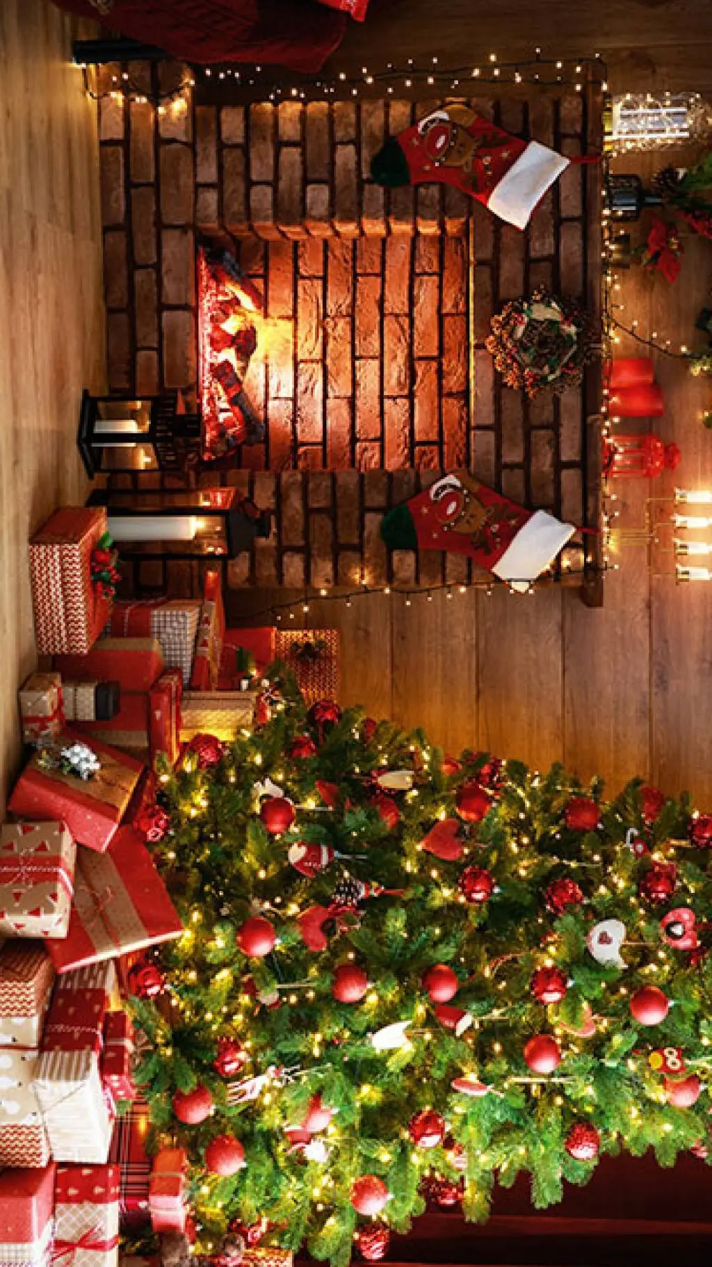 ai character: Any Christmas! background