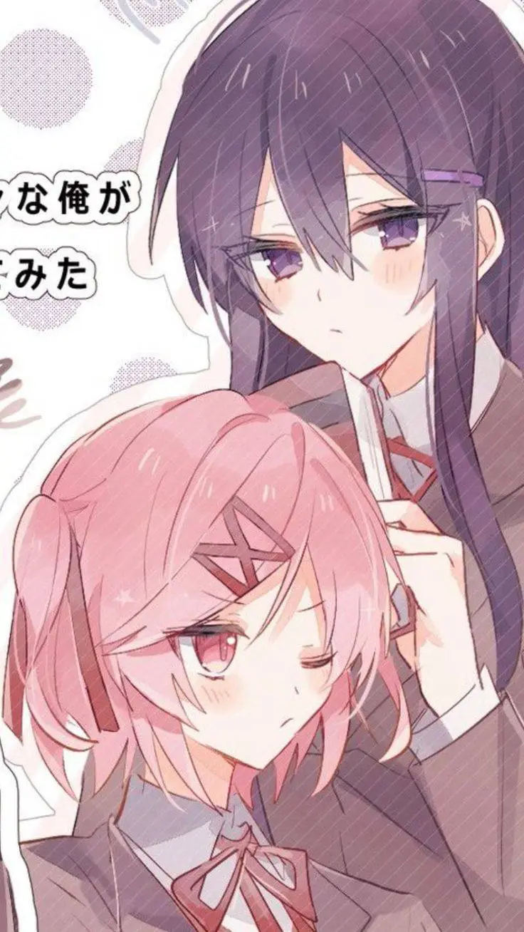 ai character: Natsuki x Yuri background