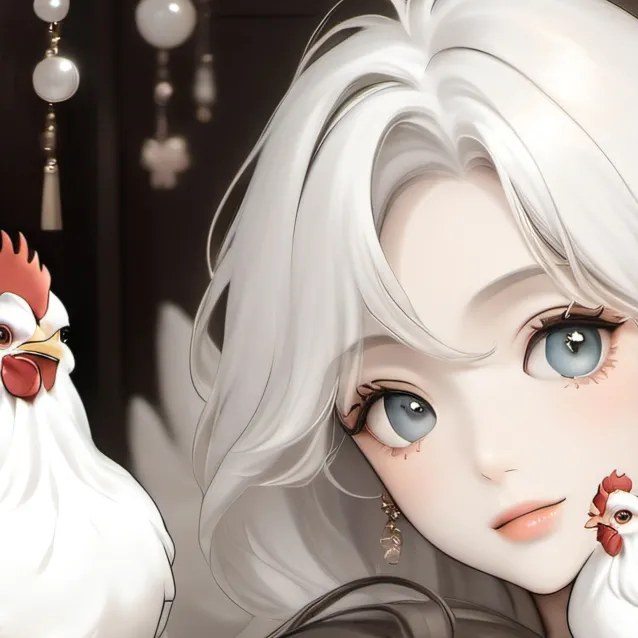 chat with ai character: chicken shelly