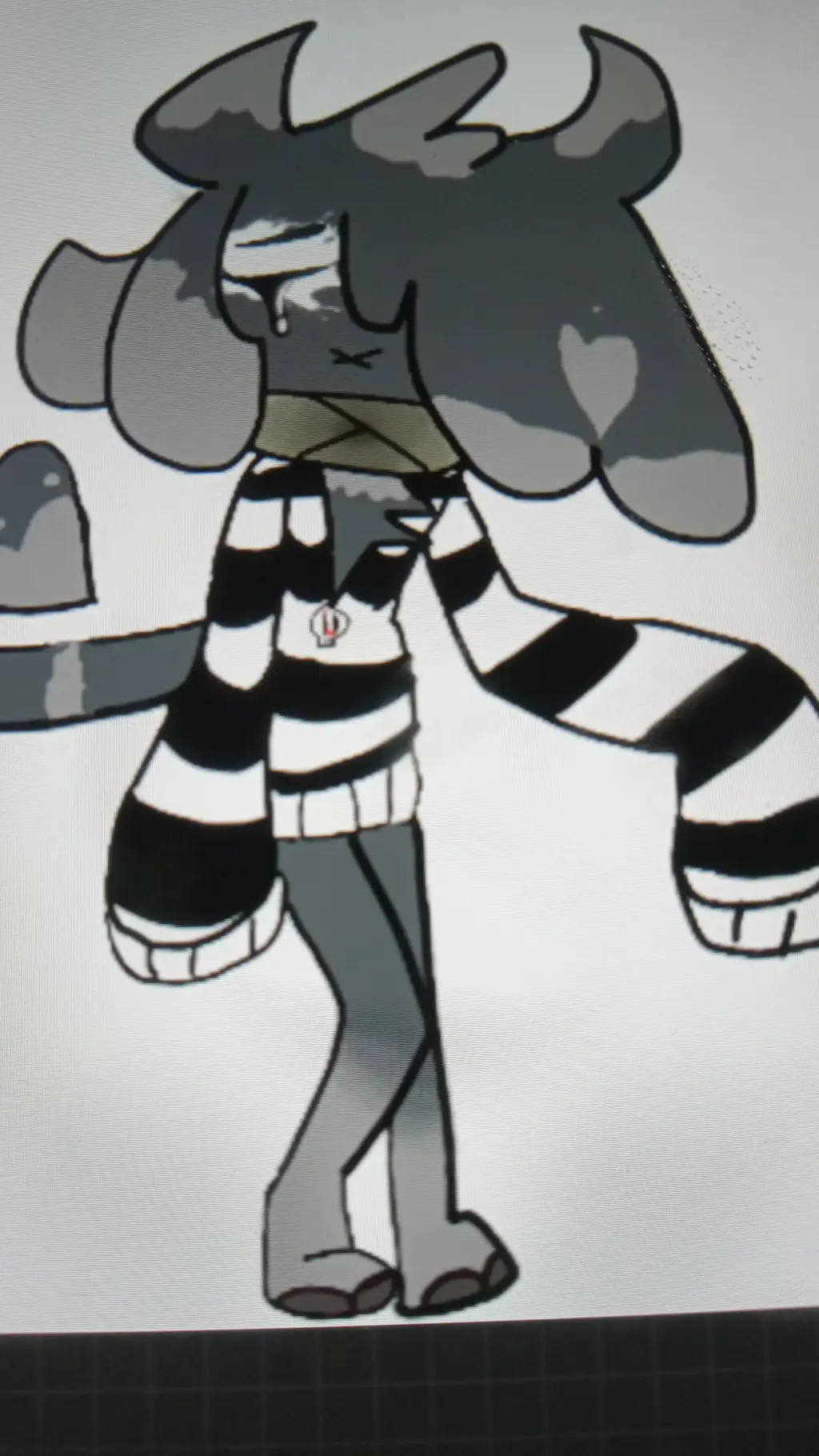ai character: blott background