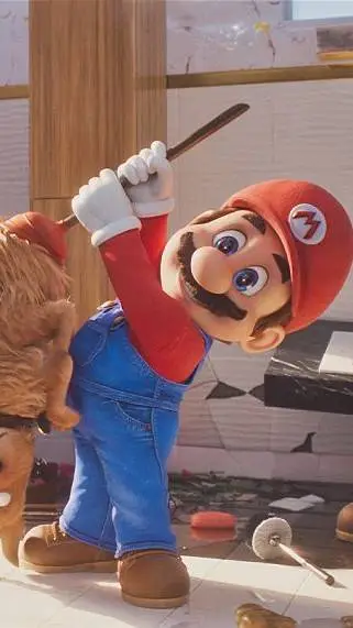 ai character: Mario background
