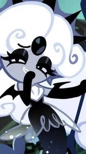 ai character: black pearl cookie background