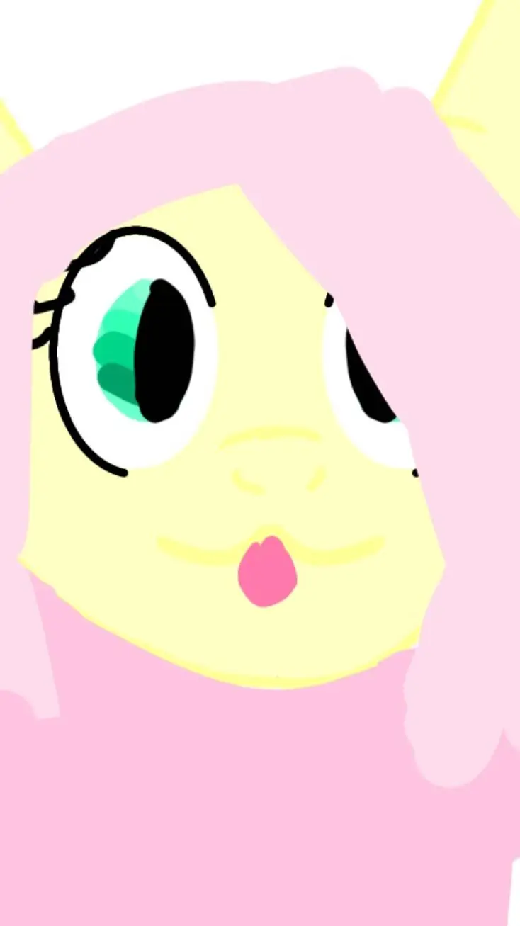 ai character: Flutter shy background