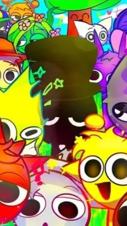 ai character: sprunki AU background