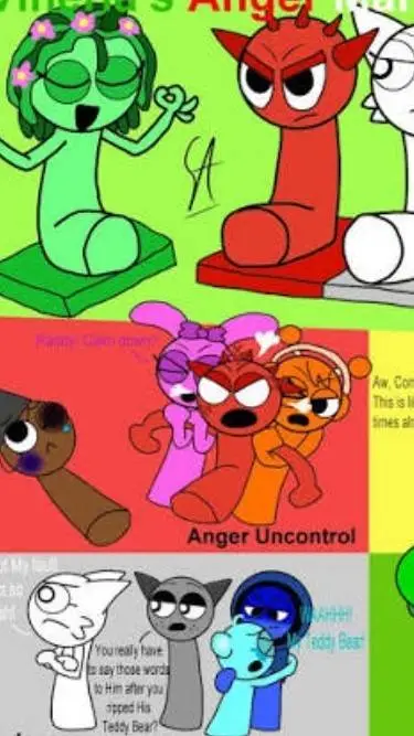 ai character: sprunki hates you background