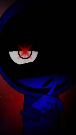 ai character: SPRUNKI CULTIST AU background