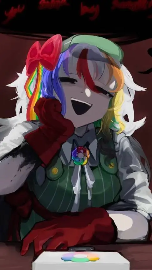ai character: Pt2 Dw Yandere.  background