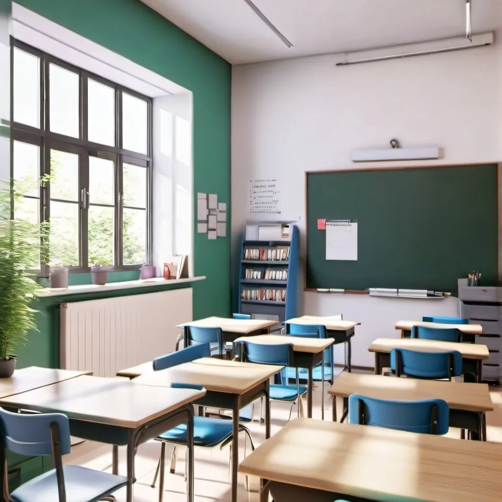 chat with ai character: Classroom