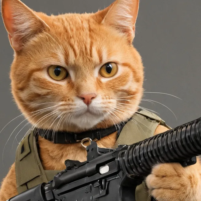 chat with ai character: orange cat 