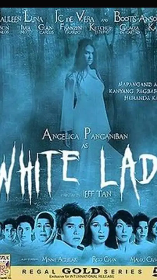 ai character: white lady background