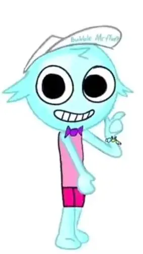 ai character: Bubble McFluff(Dw) background