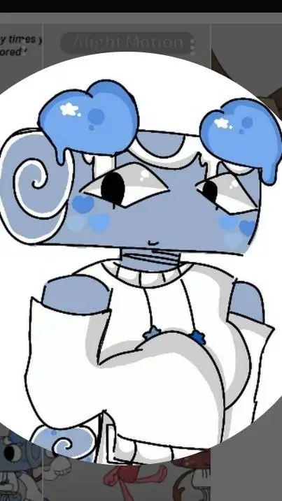 ai character: CreamyPupp(Dw) background